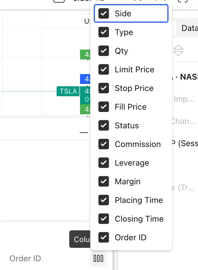 TradingView import — step 3 screenshot Import TradingView trades — screenshot 3